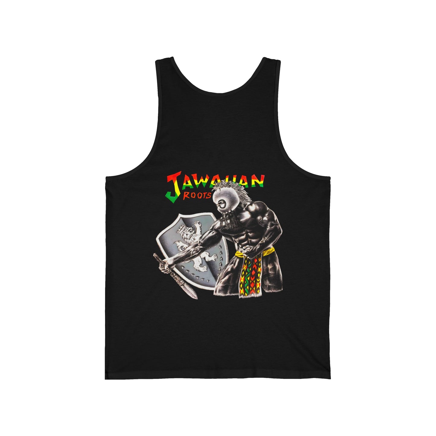 Jawaiian Strenght Jawaiian Roots Vintage Design 90s New Print Unisex Jersey Tank