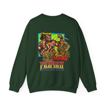 Filipino Strength Sabong Unisex Heavy Blend™ Crewneck Sweatshirt