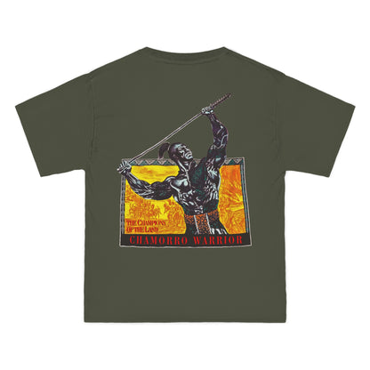 Chamorro Warrior Guam The Champions Of The Land Vintage Design 90s New Print Beefy-T®  Short-Sleeve T-Shirt