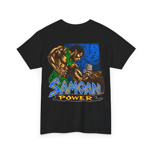 Samoan Strength Samoan Power Unisex Heavy Cotton Tee