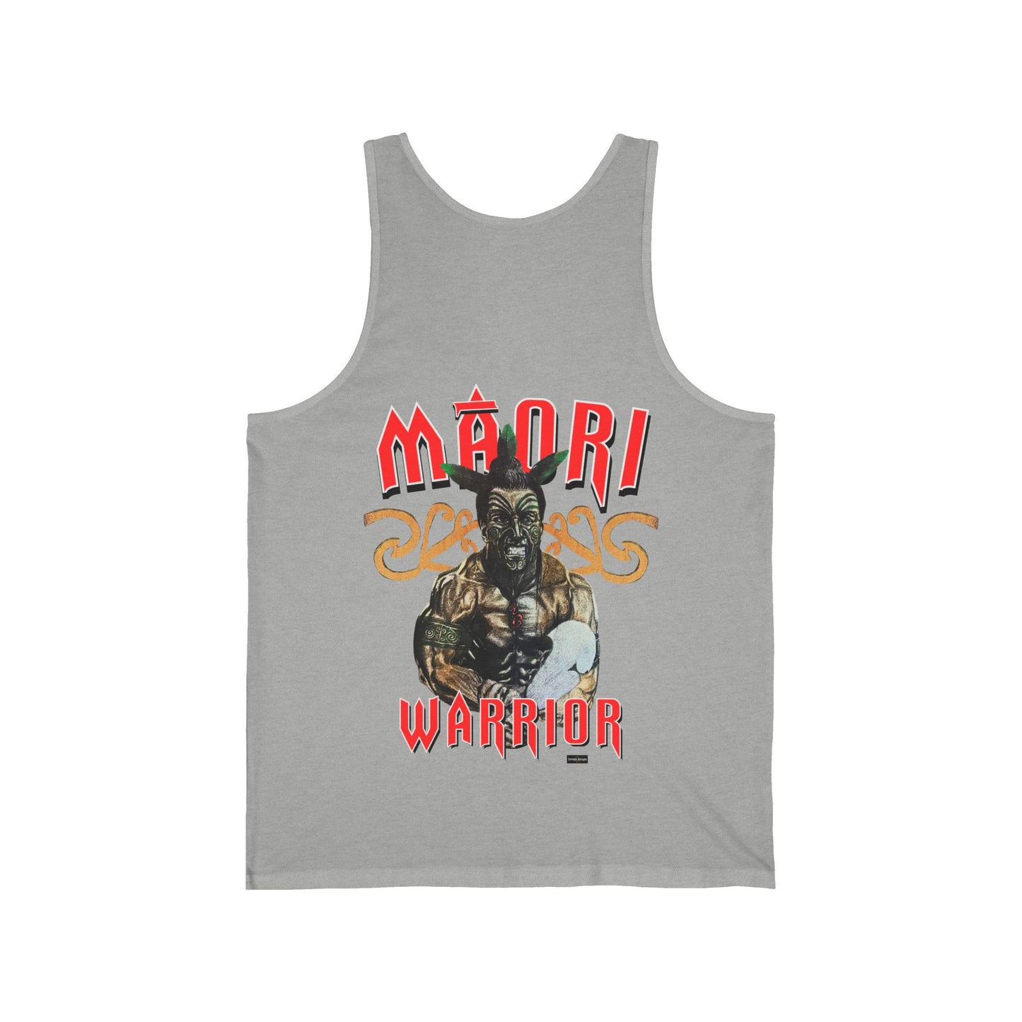 Local Strength Maori Warrior Vintage Design 90s New Print Unisex Jersey Tank