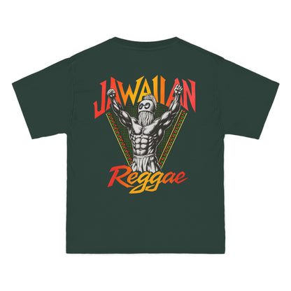 Jawaiian Strength Jawaiian Reggae Vintage Design 90s New Print Beefy-T®  Short-Sleeve T-Shirt