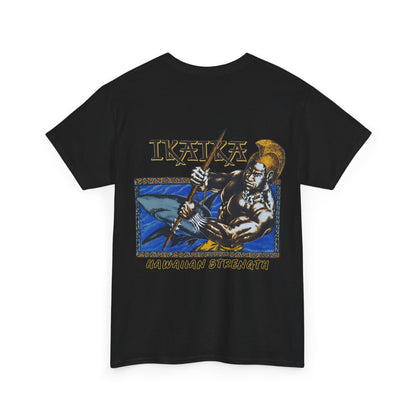 Hawaiian Strength Ikaika Hawaiian Strength Vintage Design 90s New Print Unisex Heavy Cotton Tee