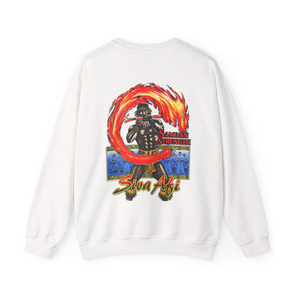 Samoan Strength Siva Afi Unisex Heavy Blend™ Crewneck Sweatshirt