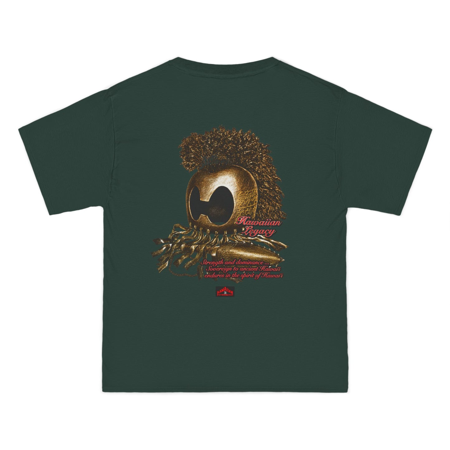 Hawaiian Strength Hawaiian Legacy Strength and Dominance Beefy-T®  Short-Sleeve T-Shirt