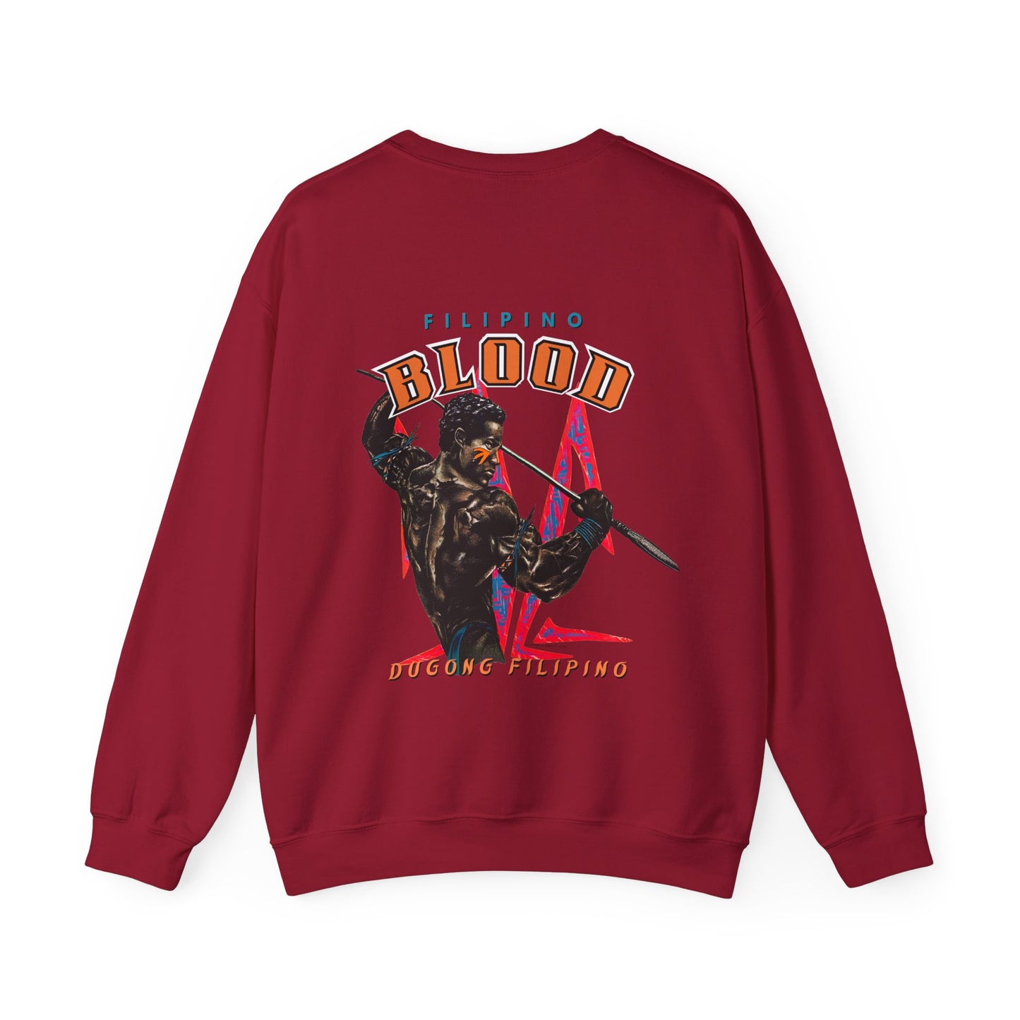 Filipino Strength Filipino Blood Dugong Filipino Vintage Design 90s New Print Unisex Heavy Blend™ Crewneck Sweatshirt