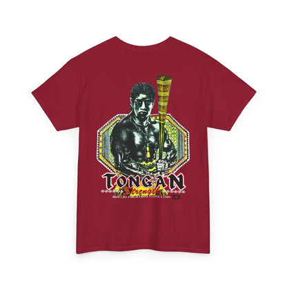 Local Strength Tongan Strength Brought Forth From Native Lands Vintage Design 90s New Print Unisex Heavy Cotton Tee
