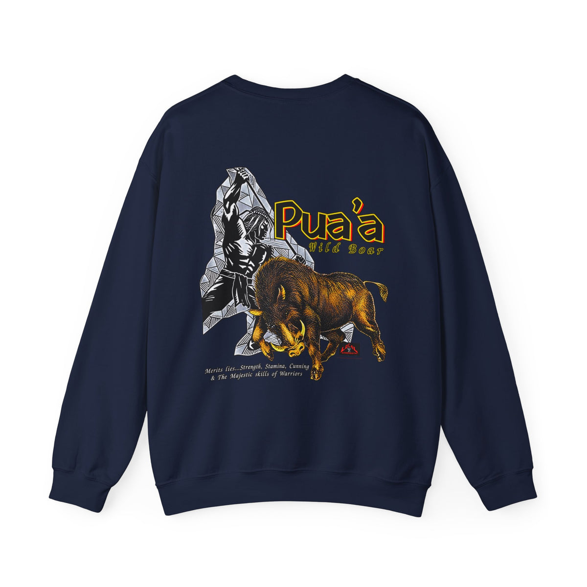 Local Strength Pua'a Wild Boar Unisex Heavy Blend™ Crewneck Sweatshirt
