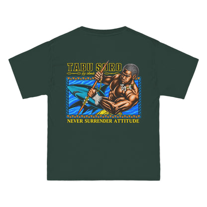 Local Strength Tabu Soro Fiji Islands Never Surrender Attitude Beefy-T®  Short-Sleeve T-Shirt