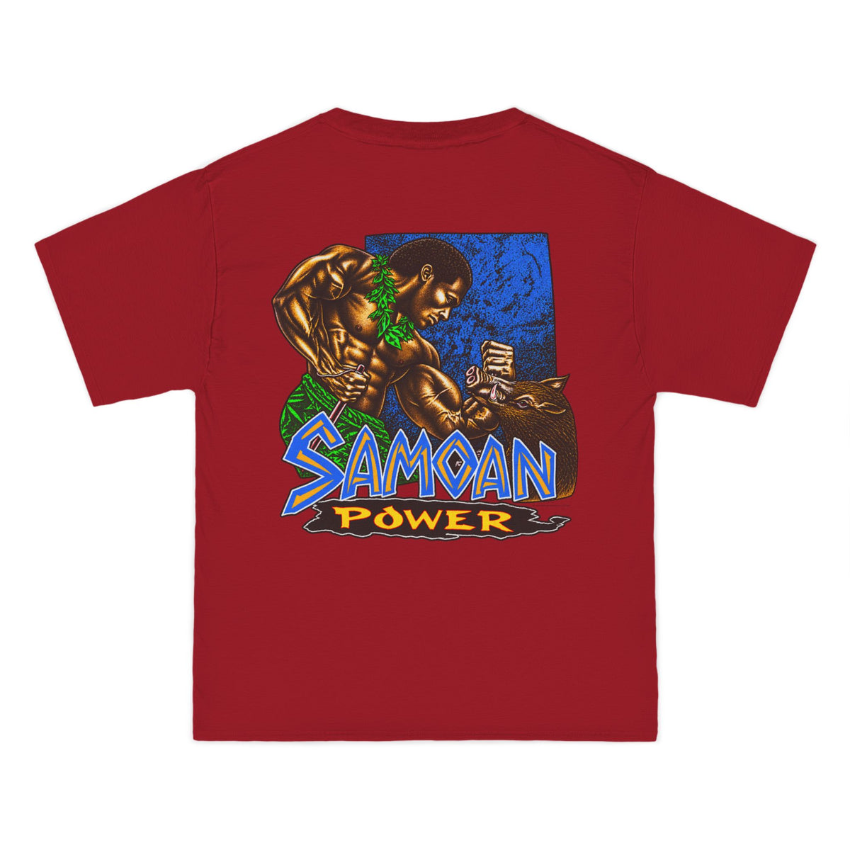 Samoan Strength Samoan Power Beefy-T®  Short-Sleeve T-Shirt