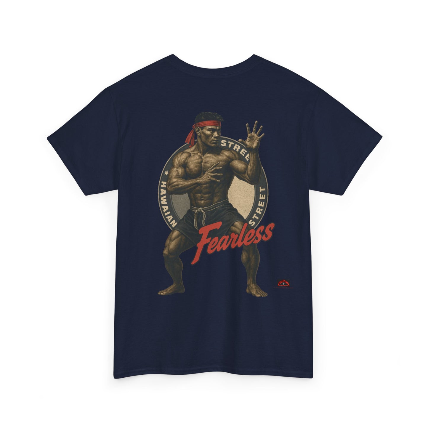 FIlipino Strength Fearless Hawaiian Street Vintage 90s Design New Print Unisex Heavy Cotton Tee