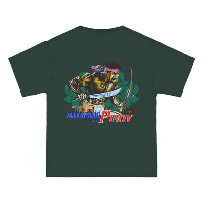 Filipino Strength Matapang Na Pinoy The Courageous Filipino Vintage Design 90s New Print Beefy-T®  Short-Sleeve T-Shirt