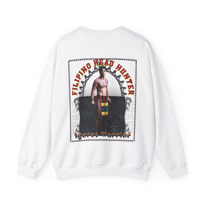Filipino Strength Filipino Headhunter Igorot Warrior Unisex Heavy Blend™ Crewneck Sweatshirt