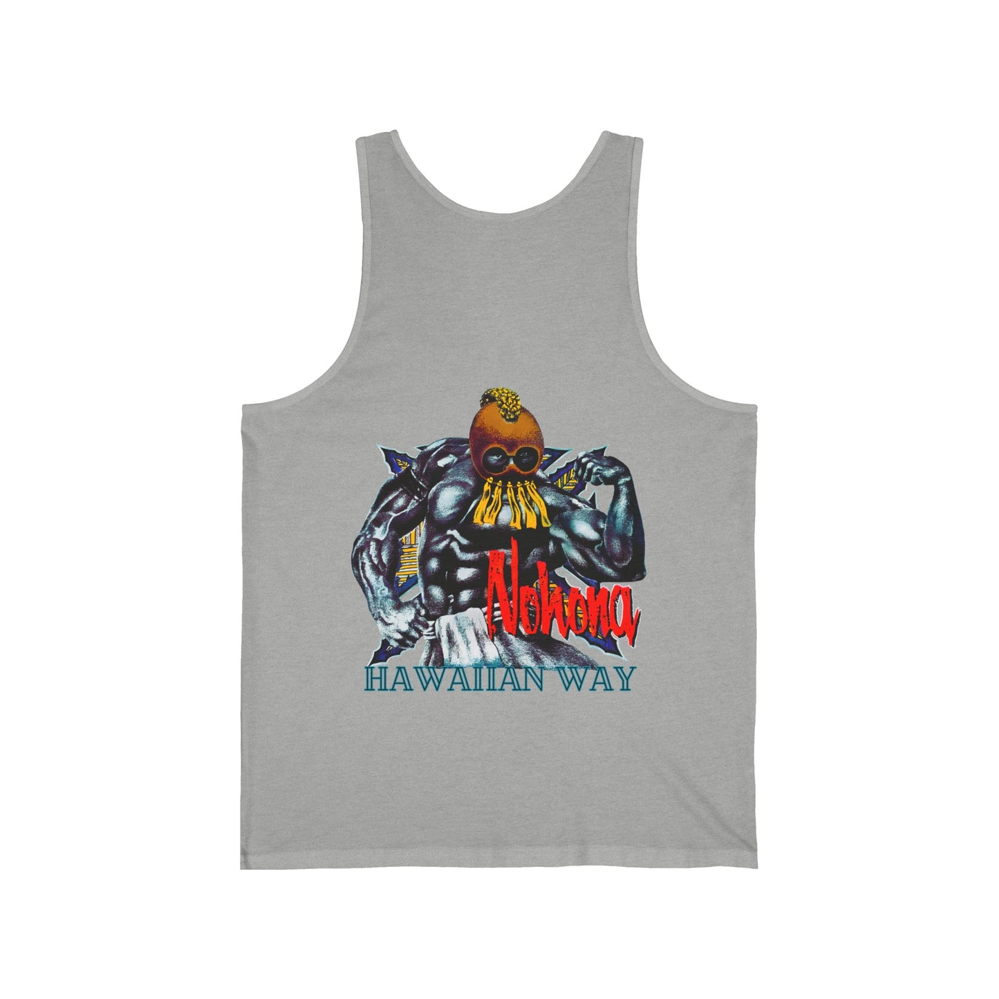 Hawaiian Strength Hawaiian Way Nohona Vintage Design 90s New Print Unisex Jersey Tank