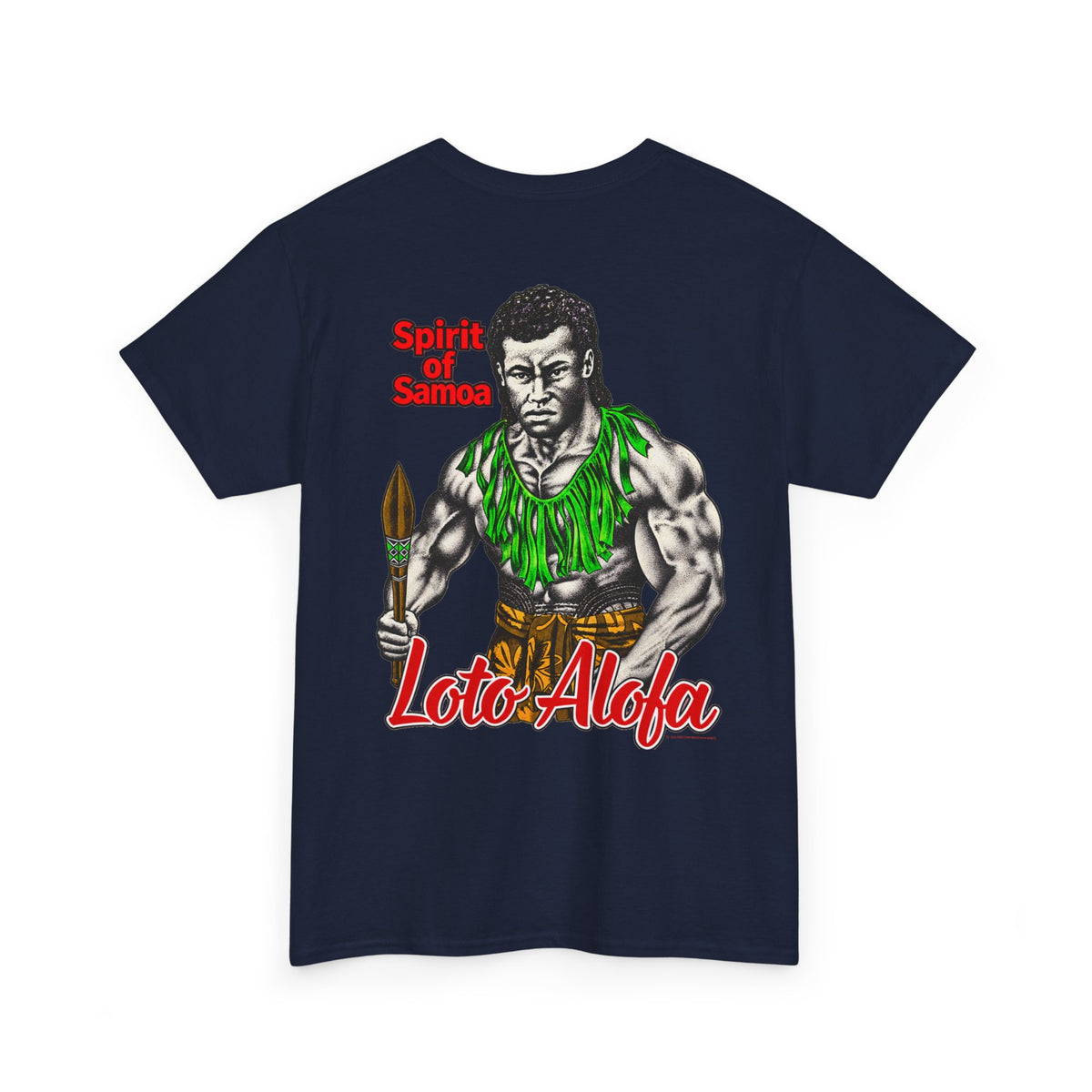 Samoan Strength Spirit of Samoa Loto Alofa Unisex Heavy Cotton Tee