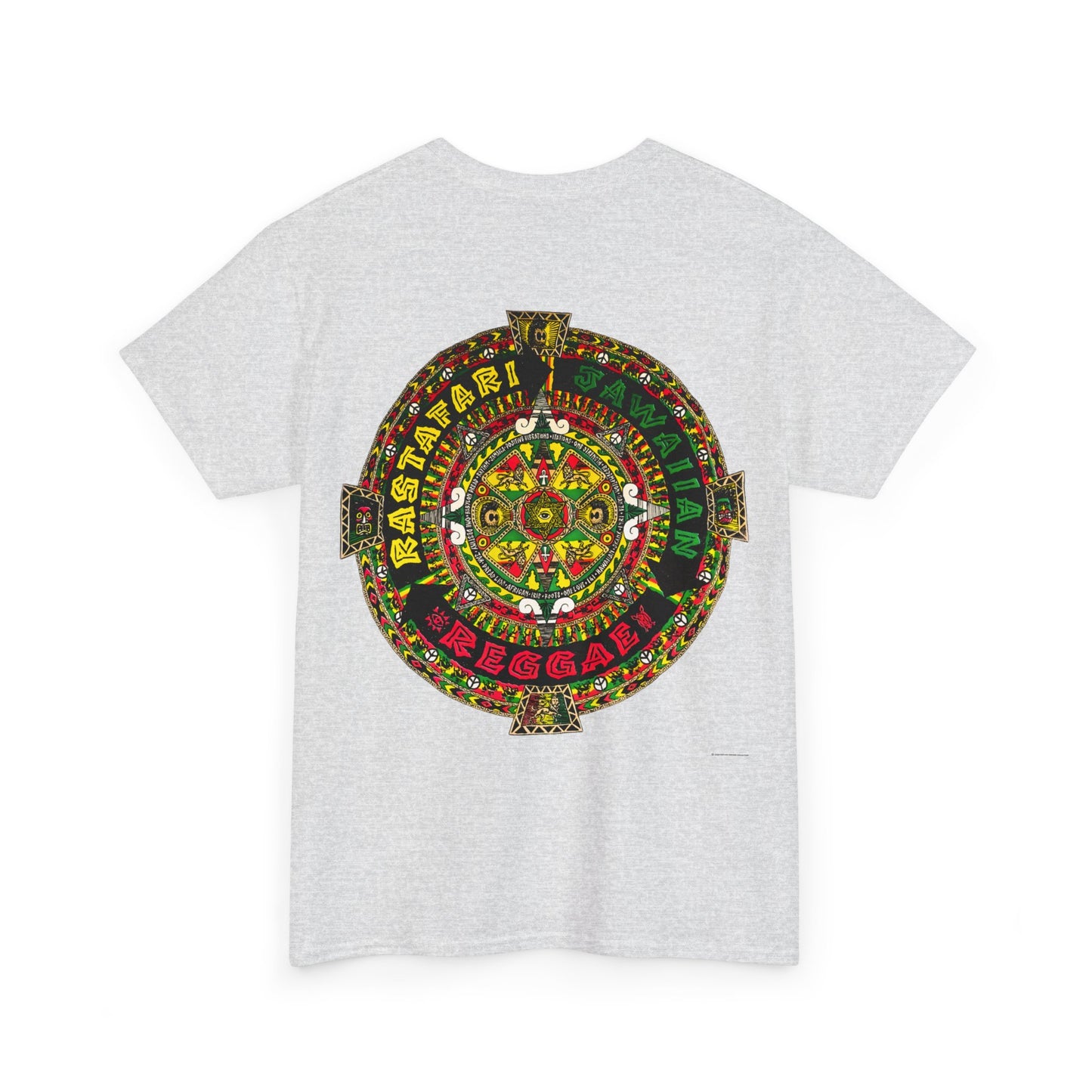 Jawaiian Strength Rastafari Jawaiian Reggae Vintage Design 90s New Print T-shirt Unisex Heavy Cotton Tee