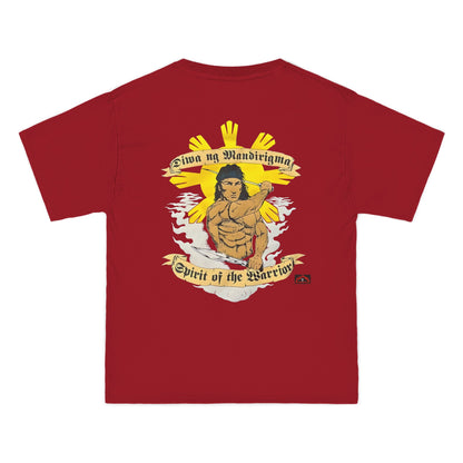 Filipino Strength Spirit of the Warrior Diwa ng Mandirigma Vintage Design 90s New Print Beefy-T®  Short-Sleeve T-Shirt