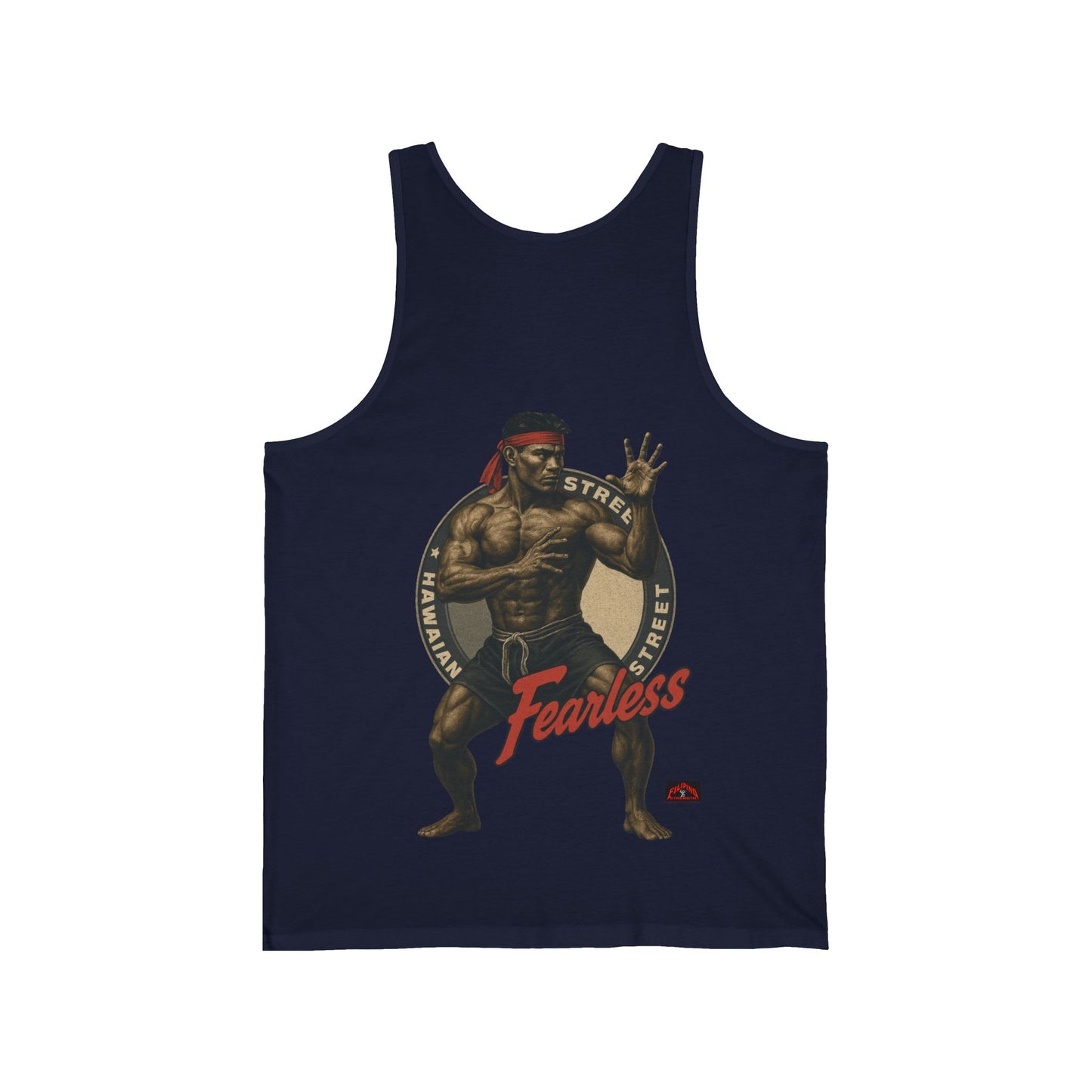 FIlipino Strength Fearless Hawaiian Street Vintage 90s Design New Print Unisex Jersey Tank