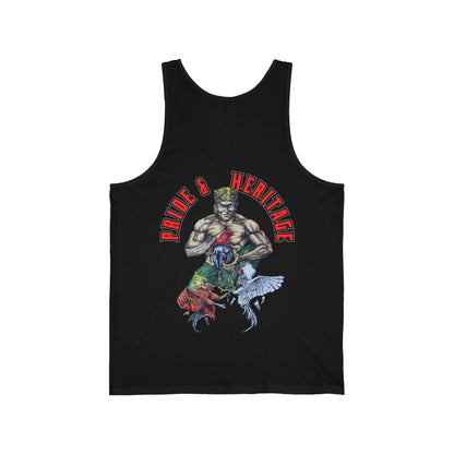 Filipino Strength Pride and Heritage Vintage 90s Design New Print Unisex Jersey Tank
