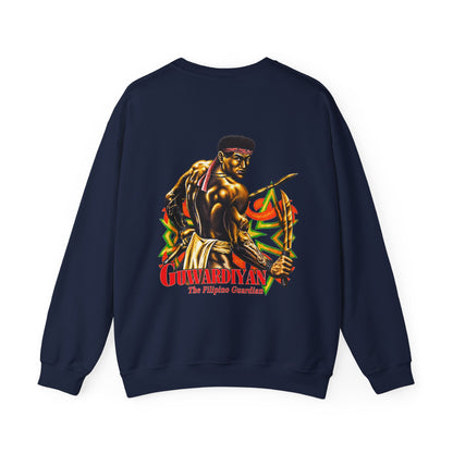 Filipino Strength The Filipino Guardian Guwardiyan Unisex Heavy Blend™ Crewneck Sweatshirt