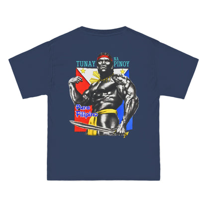 Filipino Strength Beefy-T Hanes shirt featuring an original 90s Filipino shirt design, inspired by Filipino streetwear and cultural Filipino clothes for a stylish look.