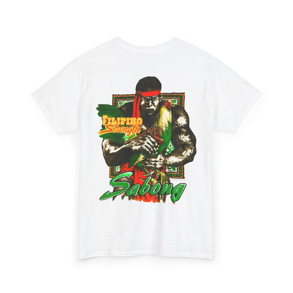 Filipino Strength Sabong t-shirt with Filipino streetwear design and Filipino shirt designs.